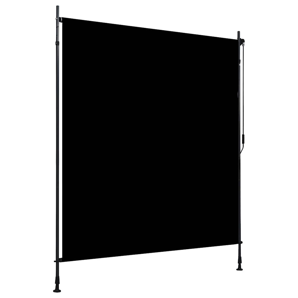 Estor enrollable de exterior color crema 100x270 cm