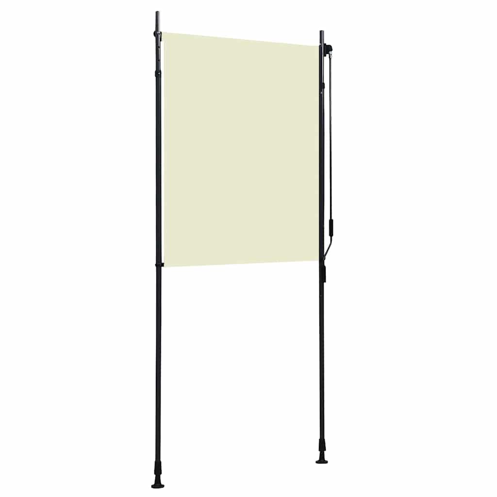 Estor enrollable de exterior color crema 100x270 cm