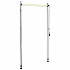 Estor enrollable de exterior color crema 100x270 cm