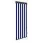 Estor enrollable de exterior amarillo y azul 100x250 cm