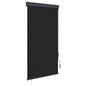 Estor enrollable de exterior amarillo y azul 100x250 cm