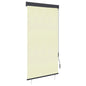 Estor enrollable de exterior amarillo y azul 100x250 cm
