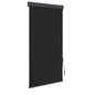 Estor enrollable de exterior amarillo y azul 100x250 cm