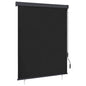 Estor enrollable de exterior amarillo y azul 100x250 cm
