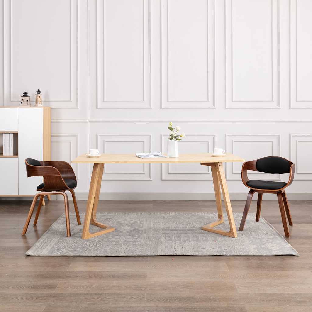 Sillas comedor giratorias 2 uds madera curvada tela gris taupe