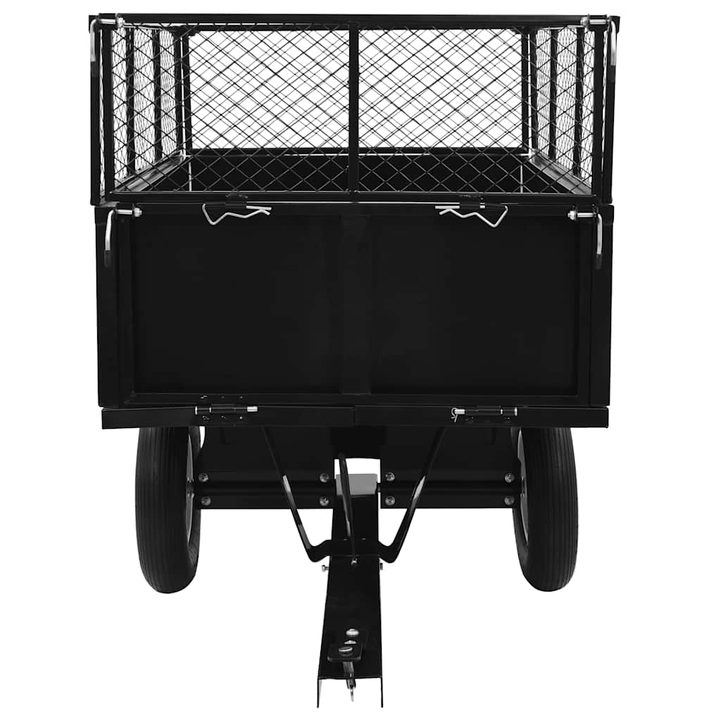 Carro remolque inclinable de cortacésped carga de 300 kg