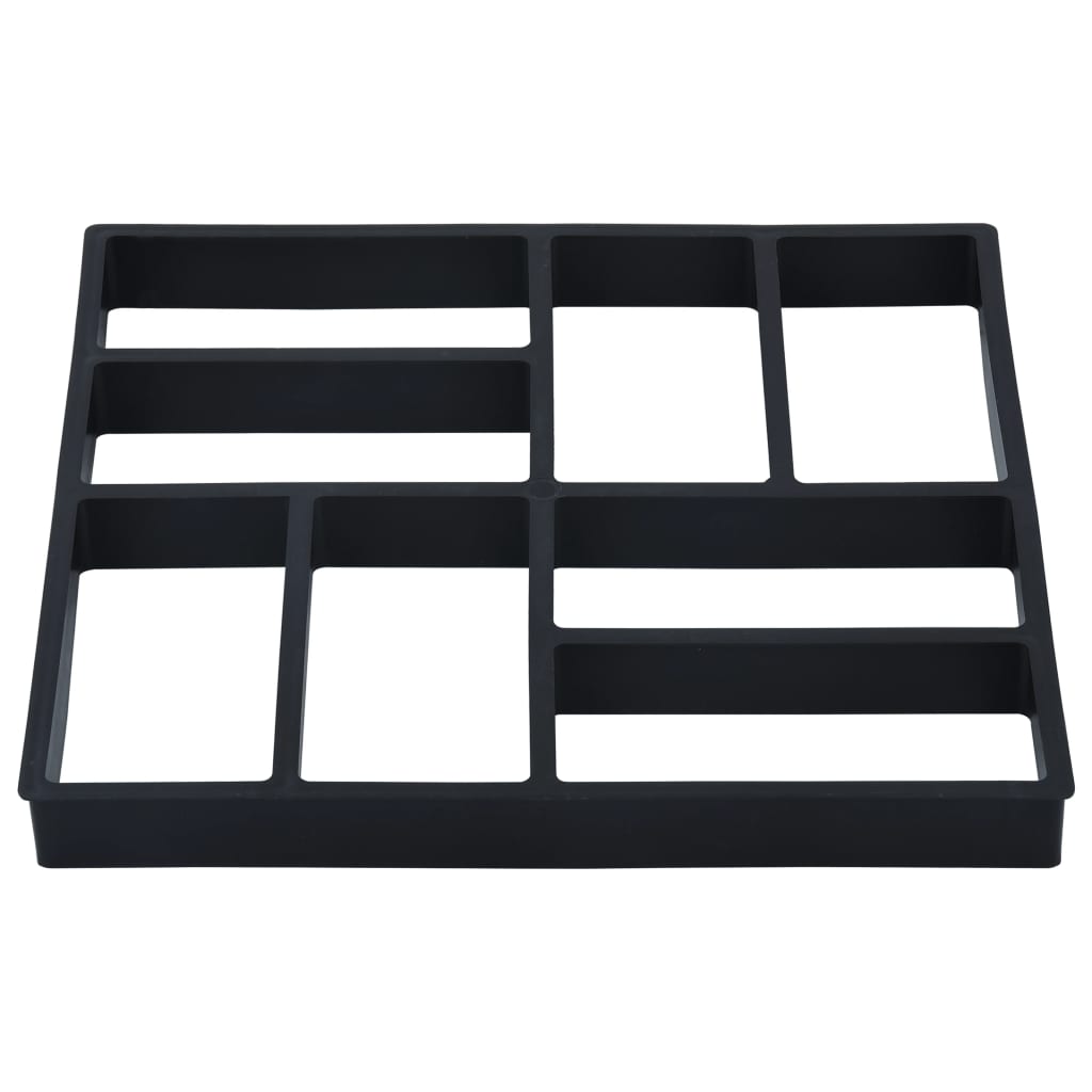 Moldes para pavimento 2 unidades plástico 40x40x4 cm