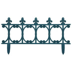 Garden Edging 16 pcs PP green 10 m