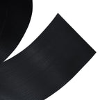 Borde de jardín PE negro 10 m 15 cm