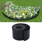 Borda de jardim PE preta 10 m 15 cm