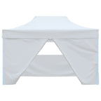 Carpa plegable para celebraciones con 4 paredes blanco 3x4,5 m