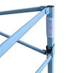 Carpa plegable para celebraciones con 4 paredes blanco 3x4,5 m
