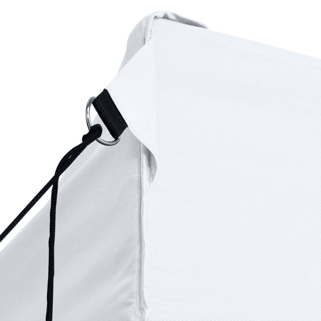 Carpa plegable para celebraciones con 3 paredes blanco 291x413x315 cm