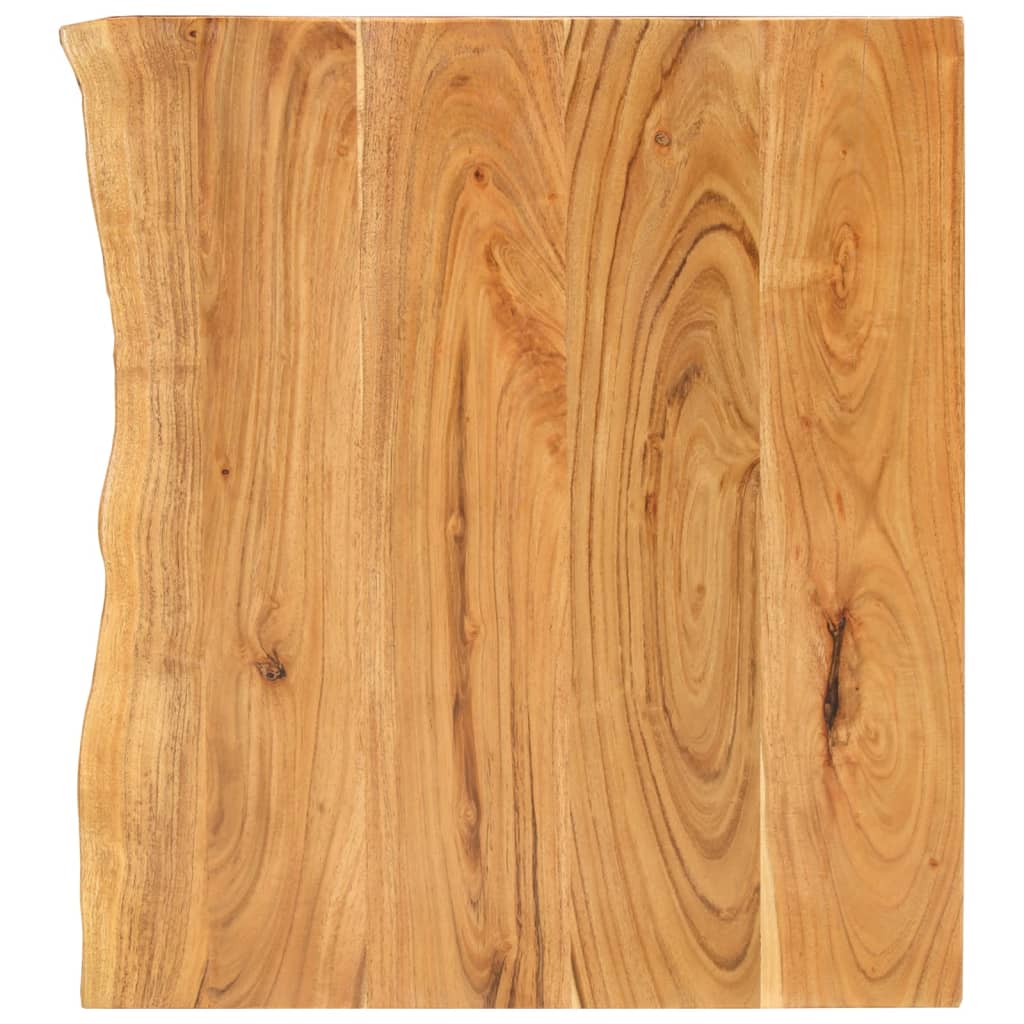 Tampo para armário de toucador madeira maciça acácia 100x52x2,5cm