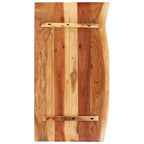 Encimera para armario tocador madera maciza acacia 100x52x2,5cm
