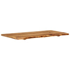 Encimera para armario tocador madera maciza acacia 100x52x2,5cm
