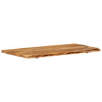 Encimera para armario tocador madera maciza acacia 100x52x2,5cm