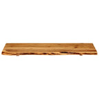 Encimera para armario tocador madera maciza acacia 100x52x2,5cm