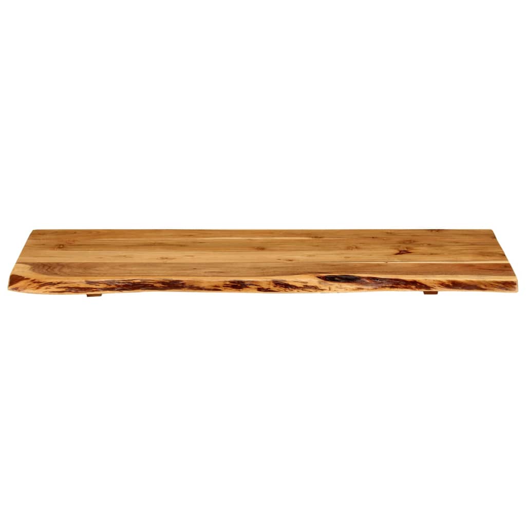 Encimera para armario tocador madera maciza acacia 100x52x2,5cm