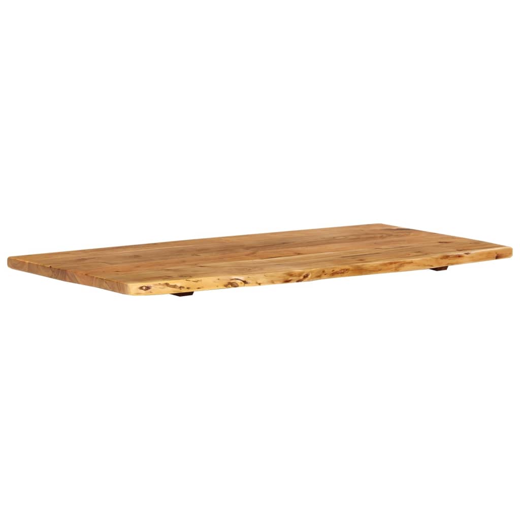 Encimera para armario tocador madera maciza acacia 100x52x2,5cm