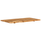 Encimera para armario tocador madera maciza acacia 100x52x2,5cm