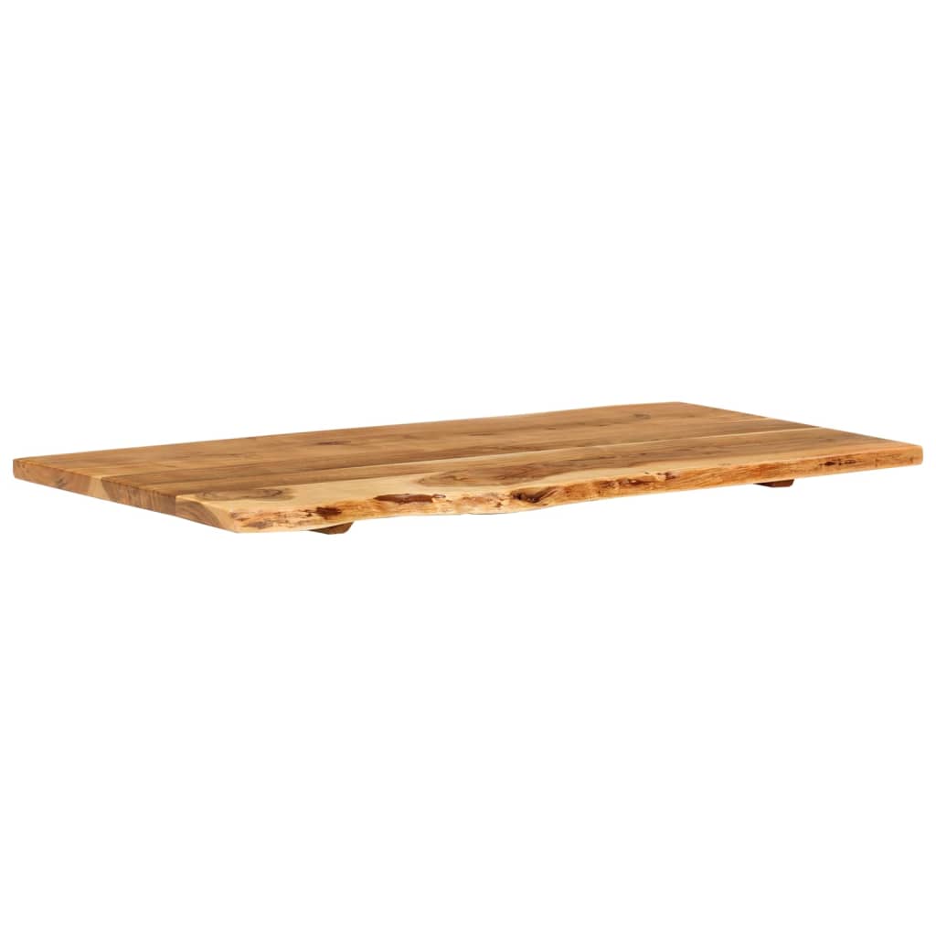 Encimera para armario tocador madera maciza acacia 100x52x2,5cm