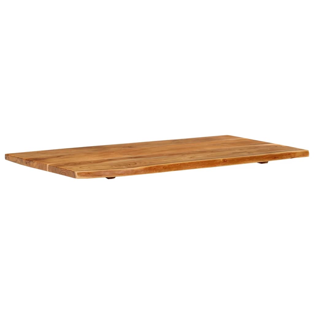 Encimera para armario tocador madera maciza acacia 100x52x2,5cm