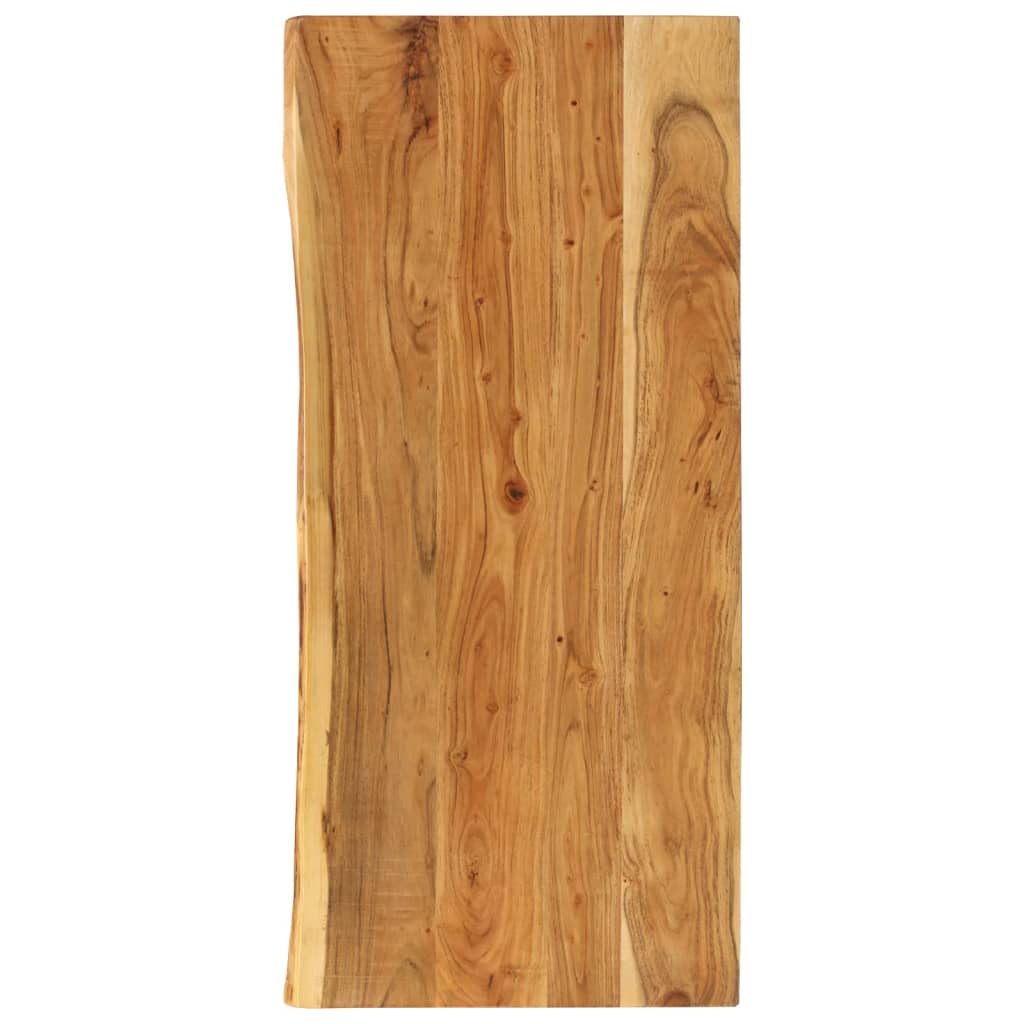 Tampo para armário de toucador madeira maciça acácia 100x52x2,5cm