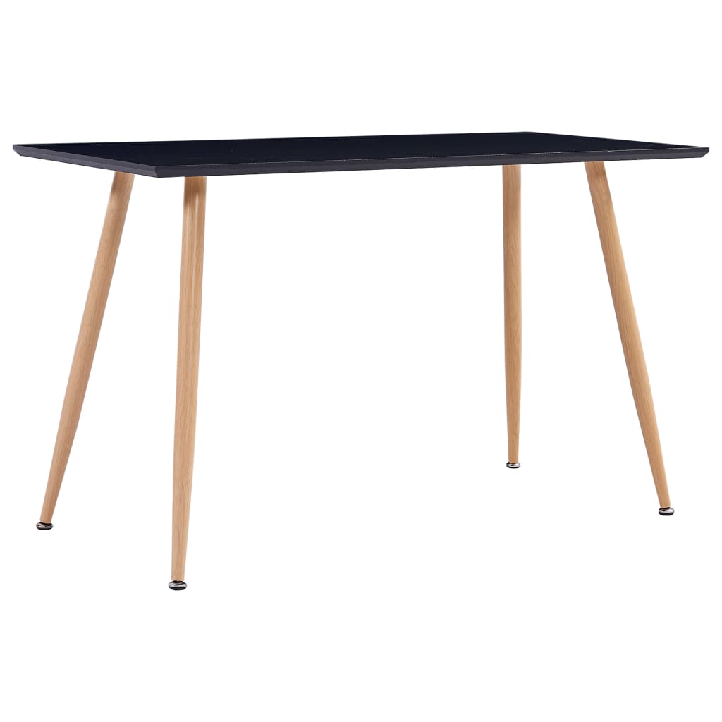 Mesa de comedor de aglomerado madera envejecida 180x90x76 cm
