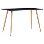 Mesa de comedor de aglomerado madera envejecida 180x90x76 cm
