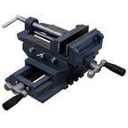 Tornillo de banco manual carro transversal 127 mm