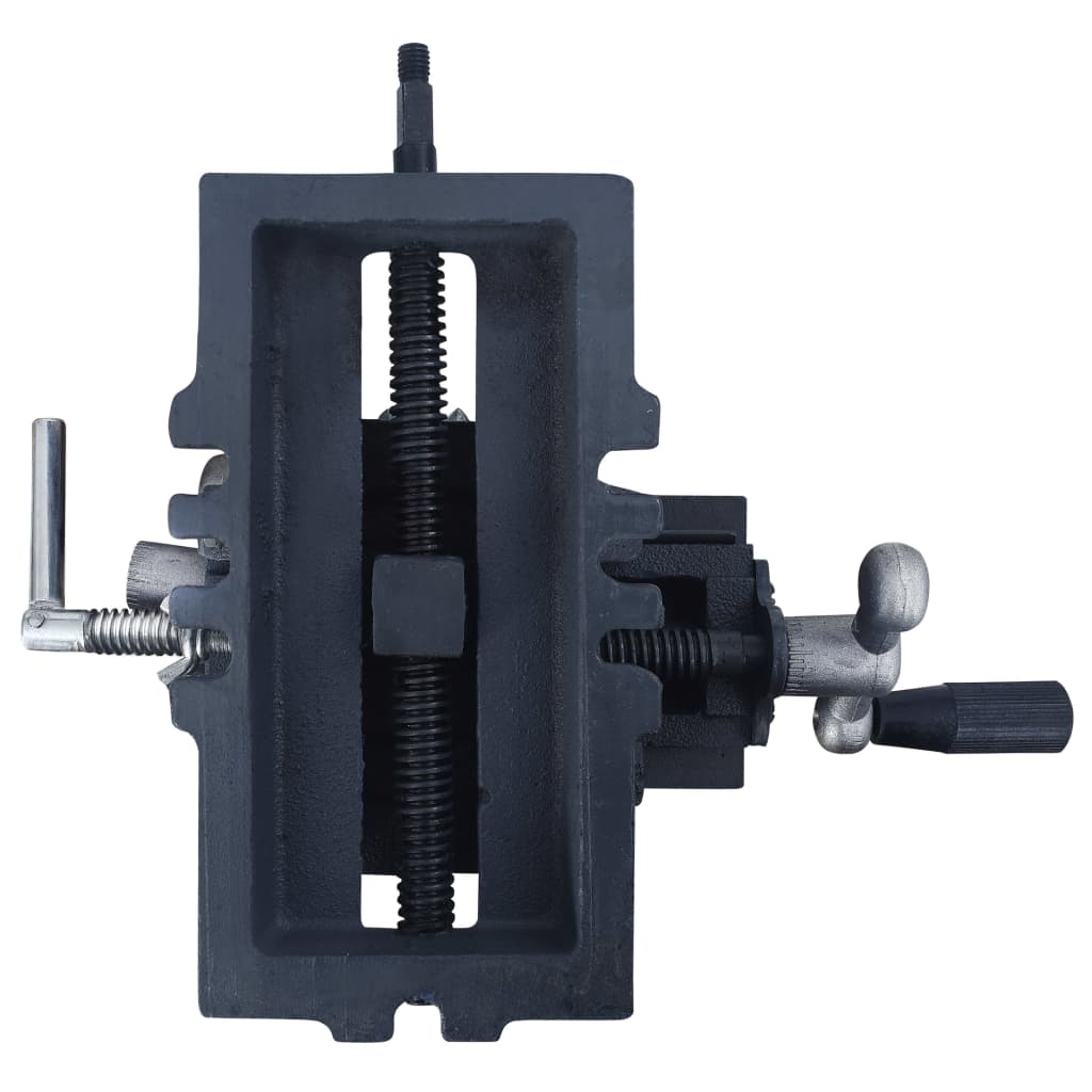 Tornillo de banco manual carro transversal 127 mm