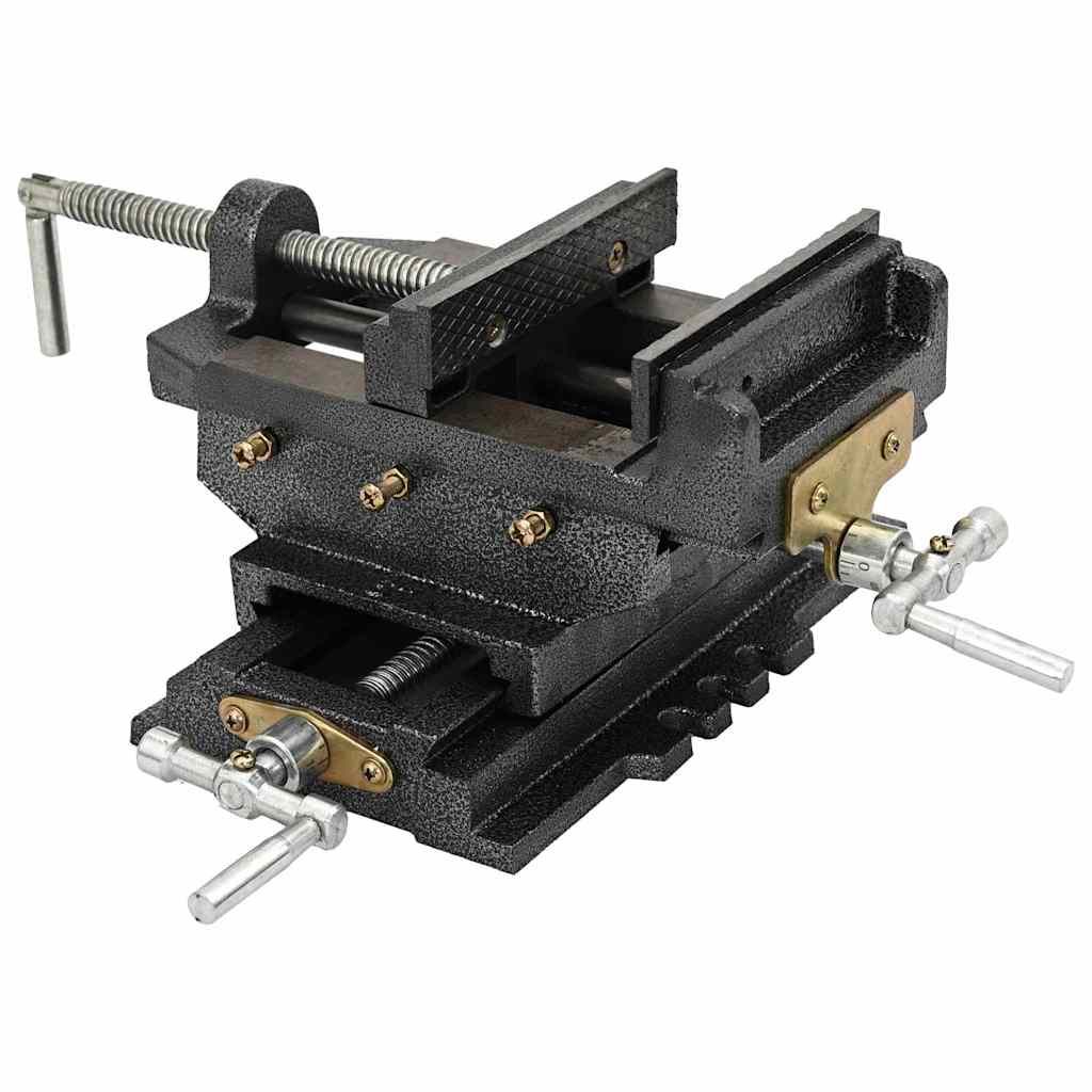 Tornillo de banco manual carro transversal 127 mm