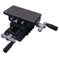 Mesa de tornillo de banco manual carro transversal