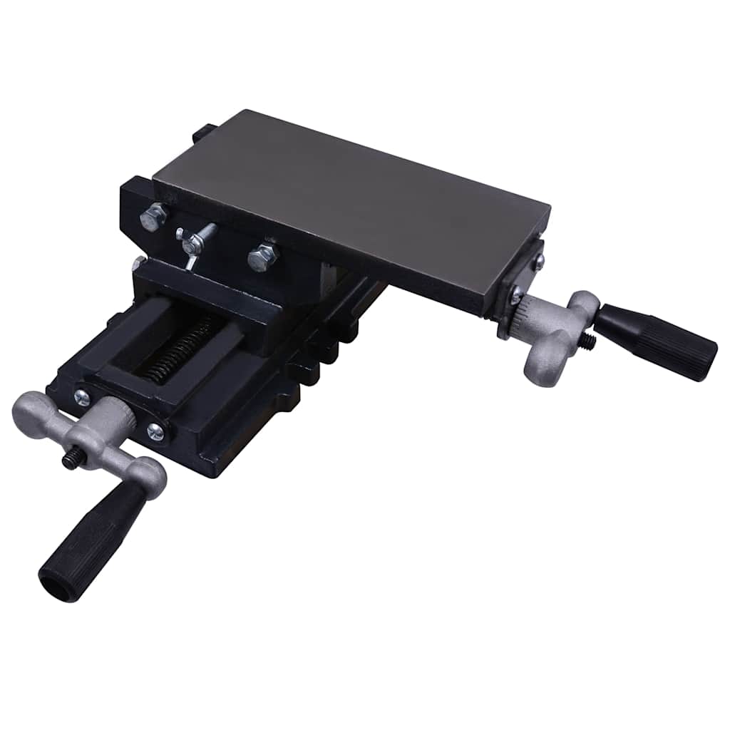 Mesa de tornillo de banco manual carro transversal