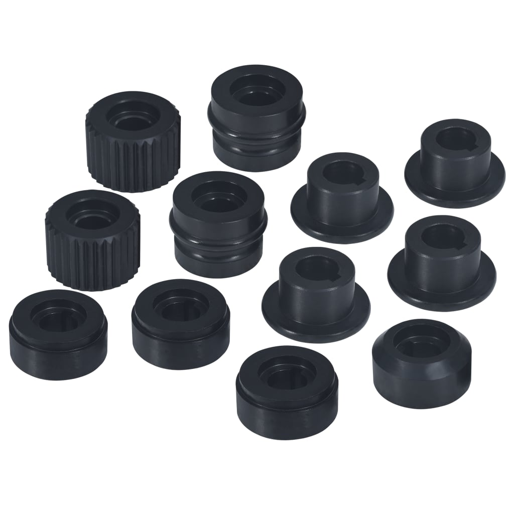 Flange nuts for tube beading machine 12 pcs steel