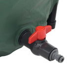 Depósito de agua de lluvia plegable con espita 1000 L