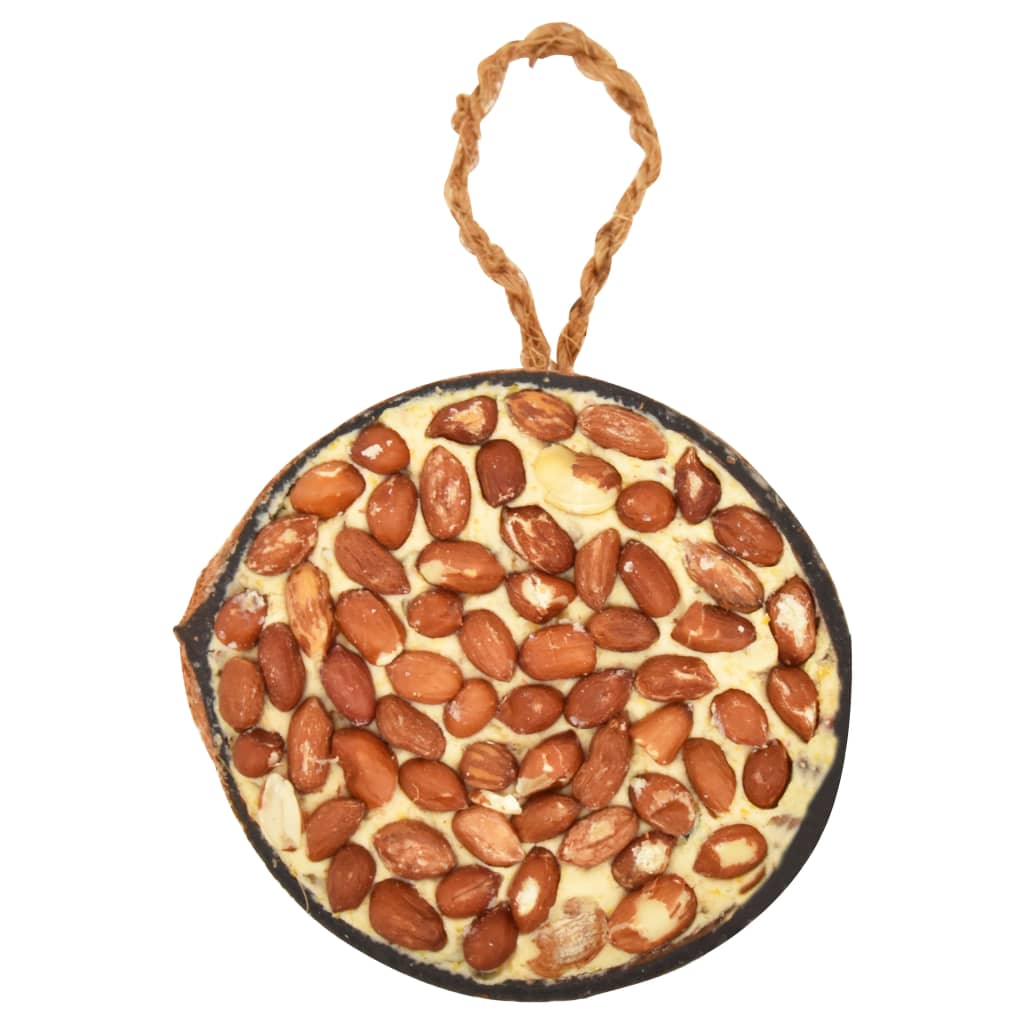 Comida para pájaros en mitades de cocos 10 unidades 290 g