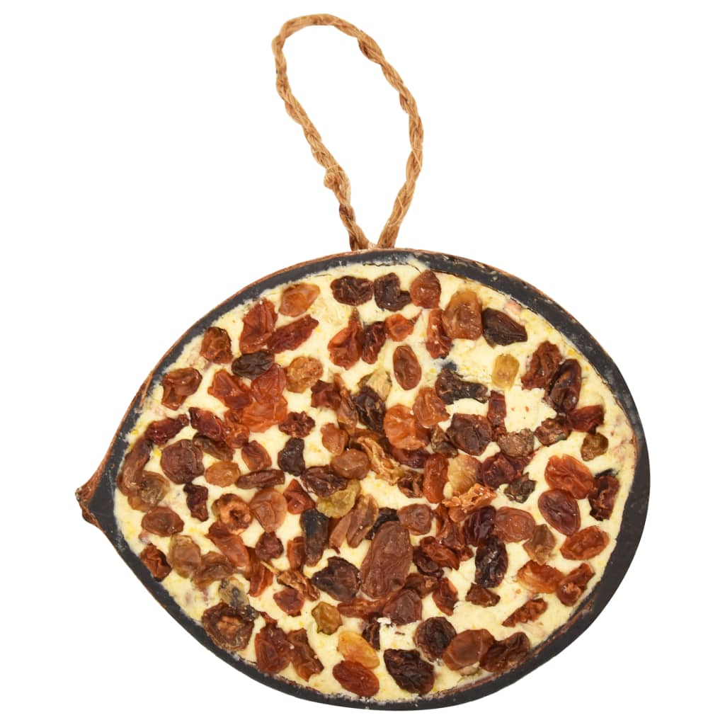 Comida para pájaros en mitades de cocos 10 unidades 290 g
