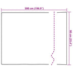 Lámina autoadhesiva para muebles PVC madera oscura 500x90 cm