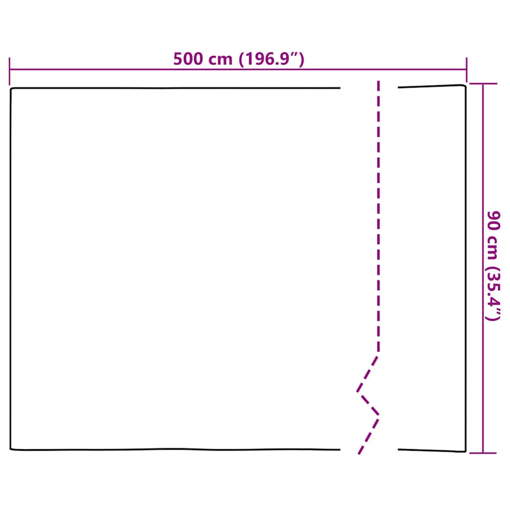 Lámina autoadhesiva para muebles PVC madera oscura 500x90 cm