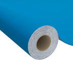 Láminas autoadhesivas muebles PVC azul azure 500x90 cm