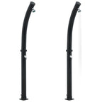 Ducha solar negra 214 cm 20 L