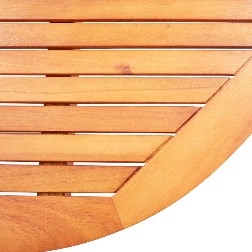 Juego de comedor de jardín 9 pzas madera eucalipto y textilene