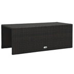 Set muebles de jardín 6 piezas y cojines ratán sintético marrón