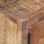 Mueble para TV de madera maciza reciclada 120x30x40 cm