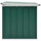 Caja de almacenamiento para jardín verde 109x67x65 cm
