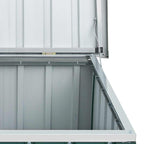 Caja de almacenamiento para jardín verde 109x67x65 cm