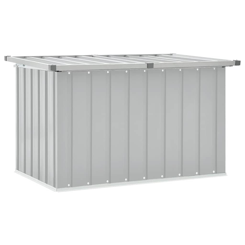 Caja de almacenaje para jardín gris 109x67x65 cm