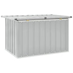 Caja de almacenaje para jardín gris 109x67x65 cm